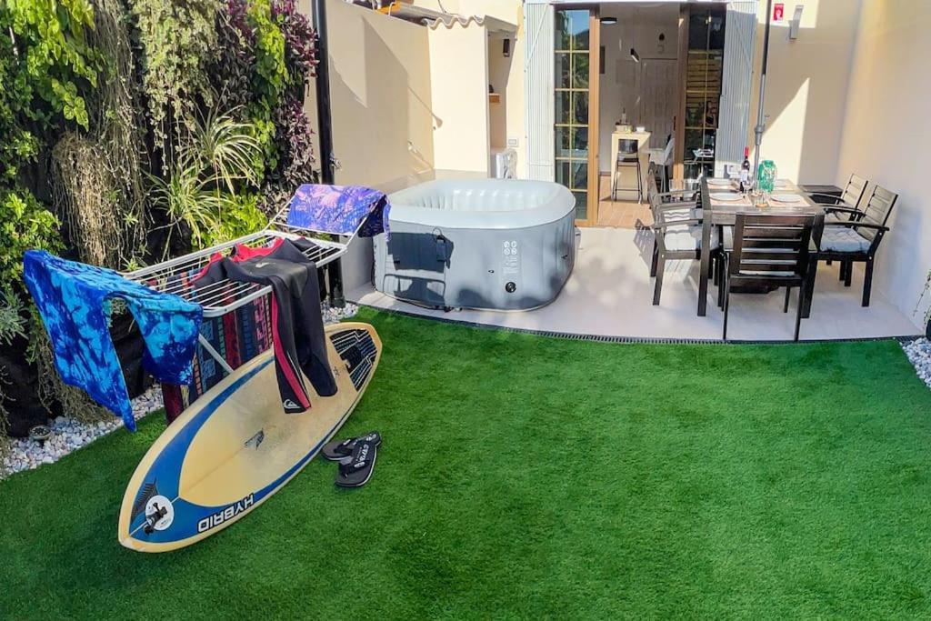 Relaxing Garden Los Cristianos Con Jacuzzi Y Barbacoa Arona  Exterior foto